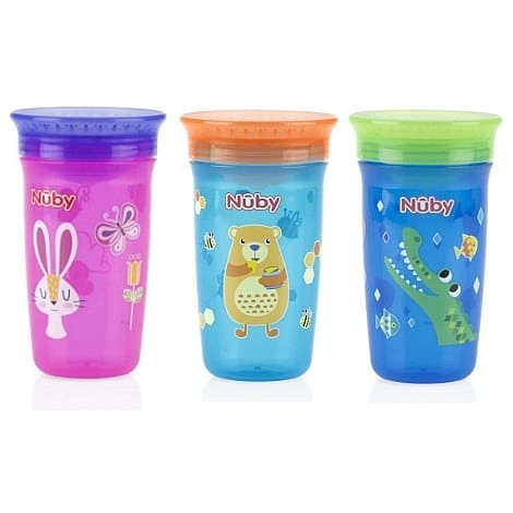 כוס הפלא 300 מ״ל עם מכסה Nuby