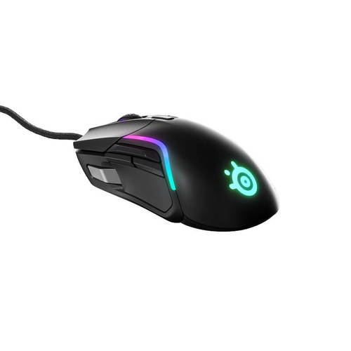 עכבר גיימינג חוטי דגם RIVAL 5 STEELSERIES בצבע שחור
