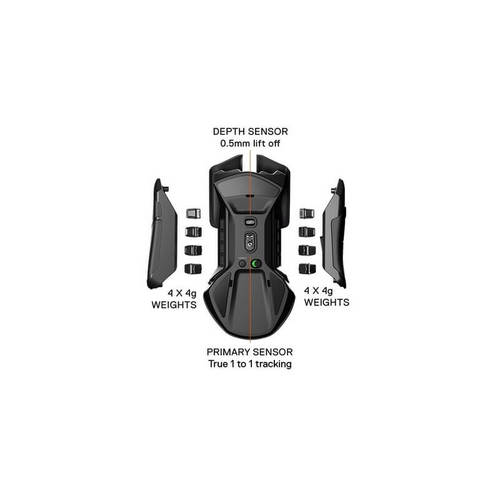 עכבר גיימינג אלחוטי דגם RIVAL 650 STEELSERIES בצבע שחור