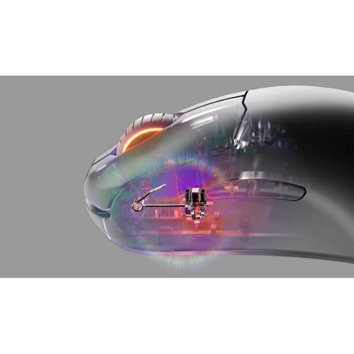 עכבר גיימינג חוטי דגם Prime Gaming Mouse Black STEELSERIES בצבע שחור