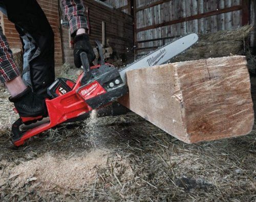 מסור שרשרת 16' מילווקי נטען דגם - m18fchs-0  MILWAUKEE CHAINSAW 18V BODY ONLY M18 FUEL