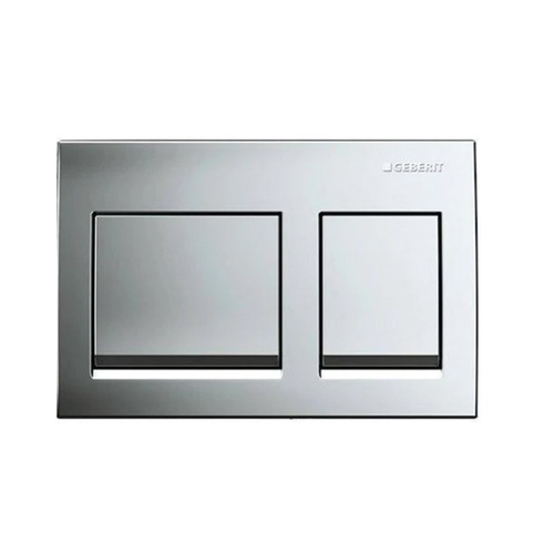 לחצן אלפא 35 מרובע כרום GEBERIT ALPHA35 115.045.21.5 גבריט