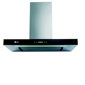 קולט אדים LYVENT  60CM זכוכית שחור דגם LV-F-515A