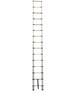 סולם טלסקופי נשען מתקפל יחיד 11 שלבים גובה 320 ס"מ KR-3.2X Krauss