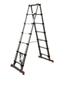 סולם טלסקופי 2X11 כפול KR-6.5 DUBLE-X מספר שלבים 22 Krauss