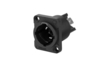RRAC3M-X-000-1 קונקטור חשמל נינעל IP65 לעבודות חוץ לפאנל REAN BY NEUTRIK
