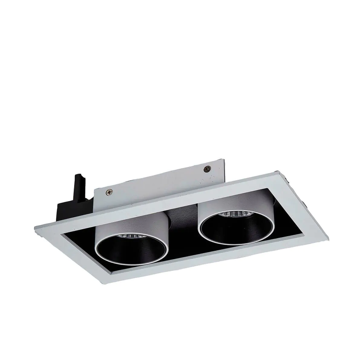 שקוע תקרה 2X12W  מלבן אור חם