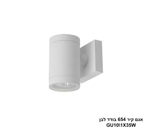 דאוון צמוד קיר  בודד לבן
