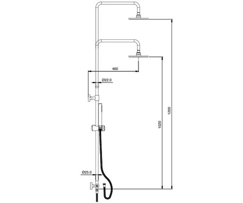 מוט פינוק דגם חמת | שיזף 801759 
