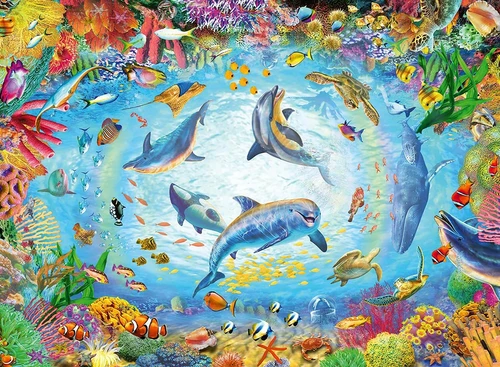 פאזל Ravensburger צלילת מערות לגילאי 10+