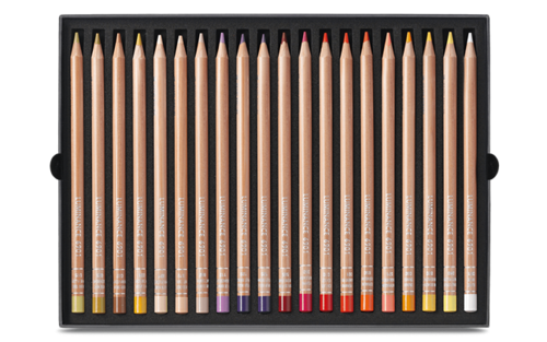 סט 40 עפרונות צבעוניים LUMINANCE 6901