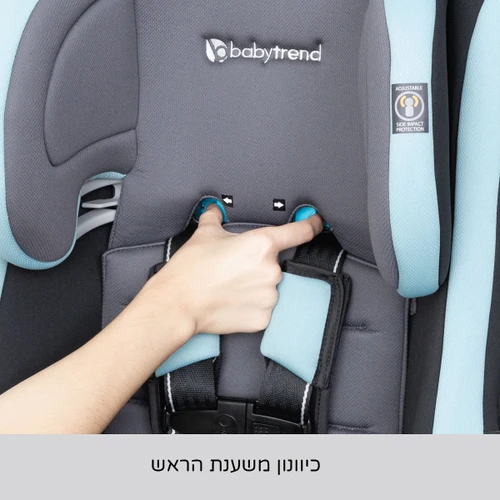 כסא בטיחות מלידה ועד בוסטר 4 ב 1 קאבר מי עד משקל 45 ק