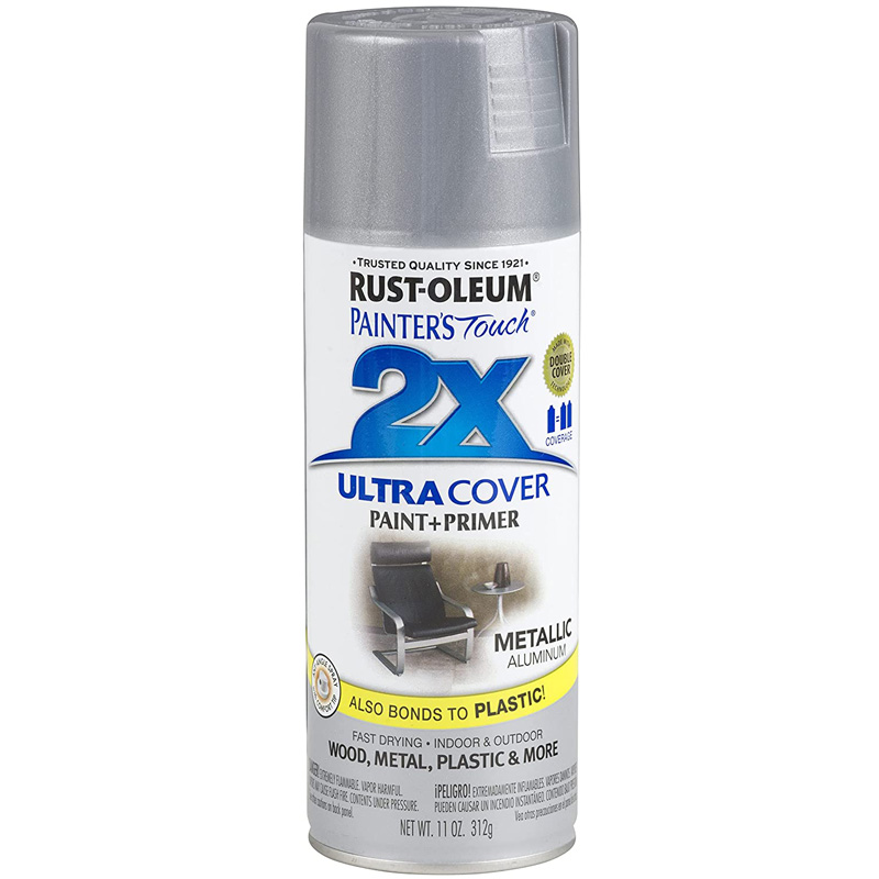 ספריי צבע אלומיניום 312 גרם - 2X ULTRA COVER Rust-Oleum