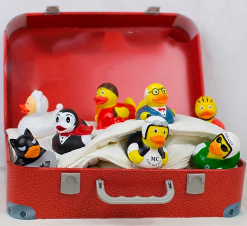 ברווז גומי מעוצב | ברווז אמבט - סלפי