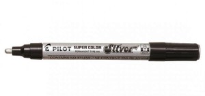 טוש לא מחיק פילוט כסף M/F PILOT