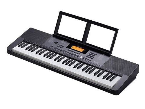 זוית נוספת medeli mk200 keyboard with musicstand top angeled view
