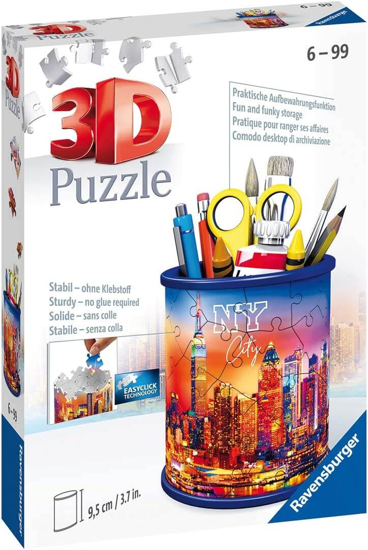 פאזל כוס כוס עיפרון-ניו יורק לגילאי 6+