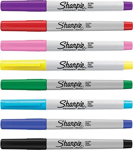 סט 28 טושים SHARPIE PERMANENT -טווס (מהדורה מיוחדת)