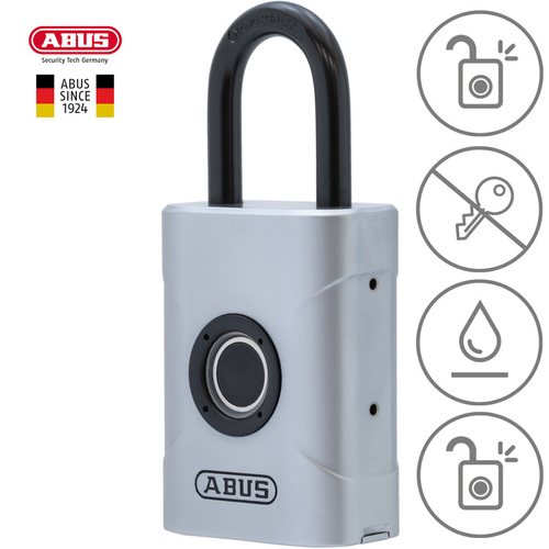 מנעול תליה ביומטרי –   ABUS Touch 57/45 Fingerprint אבוס גרמניה