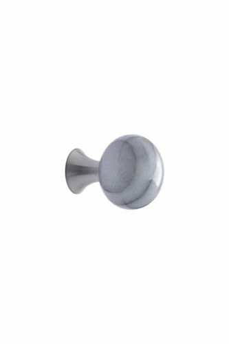 כפתור Bead Straight שיש לבן - 28 מ