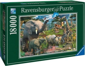 פאזל רצפה גדול 18,000 חלקים - חיות ג