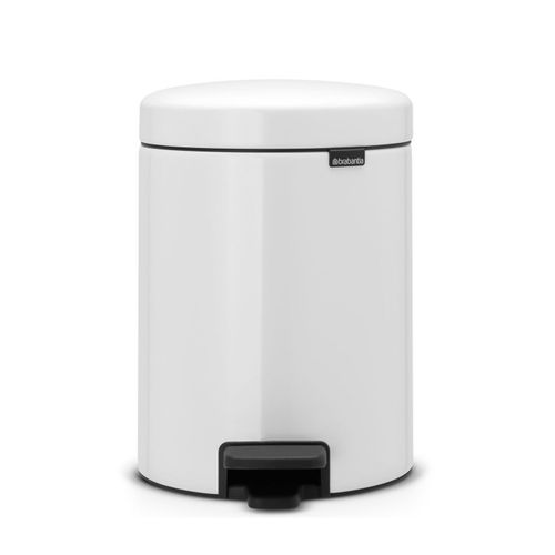 פח פדל 5 ליטר NewIcon - לבן Brabantia