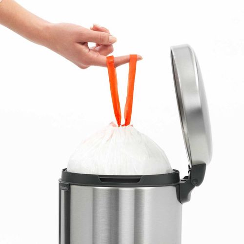 פח פדל 5 ליטר NewIcon - ניקל מוברש Brabantia