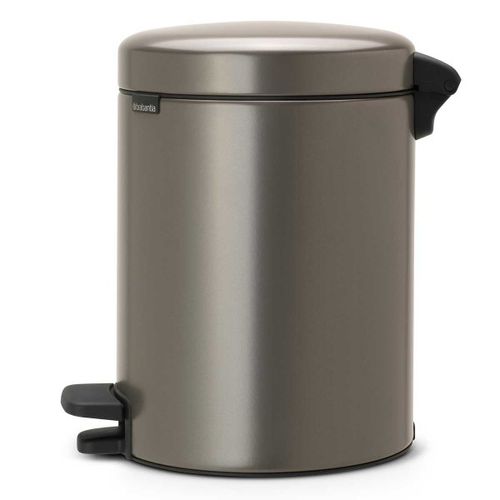 פח פדל 5 ליטר NewIcon - פלטיניום Brabantia