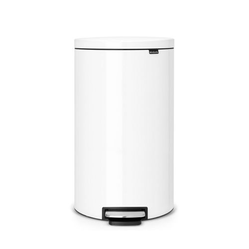 פח פדל אובלי 30 ליטר - לבן Brabantia