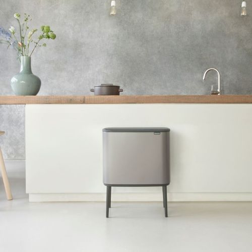 פח טאץ 36 ליטר BO- פלטיניום Brabantia