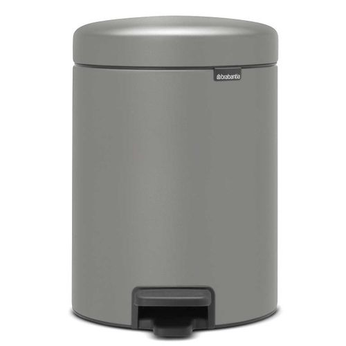 פח פדל 3 ליטר NewIcon - אפור בטון מינרלי Brabantia