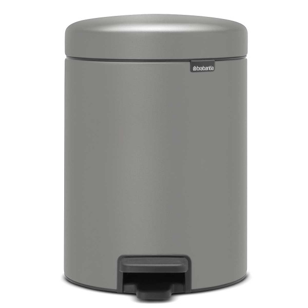 פח פדל 3 ליטר NewIcon - אפור בטון מינרלי Brabantia