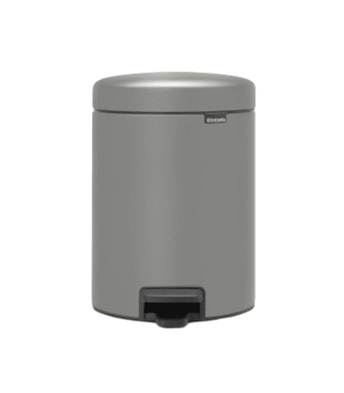 פח פדל 5 ליטר NewIcon - אפור בטון מינרלי Brabantia