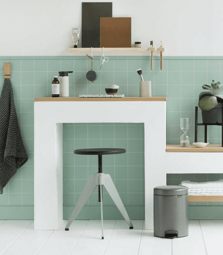 פח פדל 5 ליטר NewIcon - אפור בטון מינרלי Brabantia
