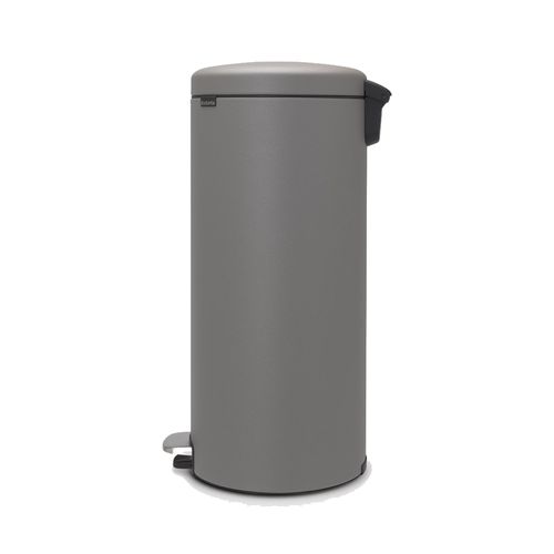 פח פדל 30 ליטר NewIcon - אפור בטון מינרלי Brabantia