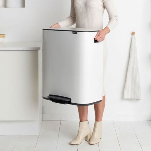 פח פדל 60 ליטר BO - לבן Brabantia
