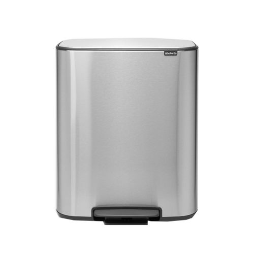 פח פדל 60 ליטר BO - ניקל מוברש‏ Brabantia
