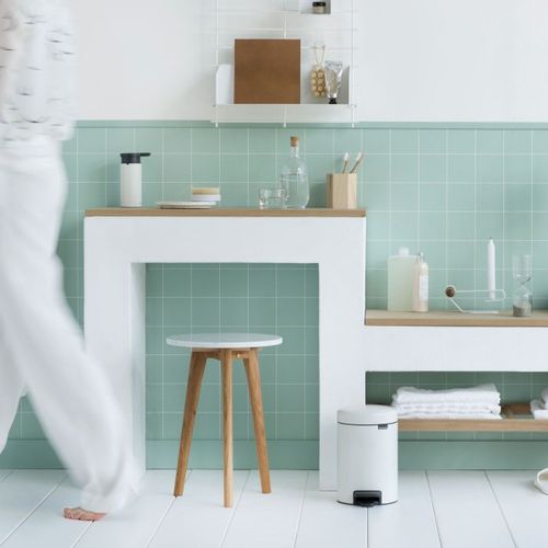 פח פדל 3 ליטר NewIcon - לבן Brabantia
