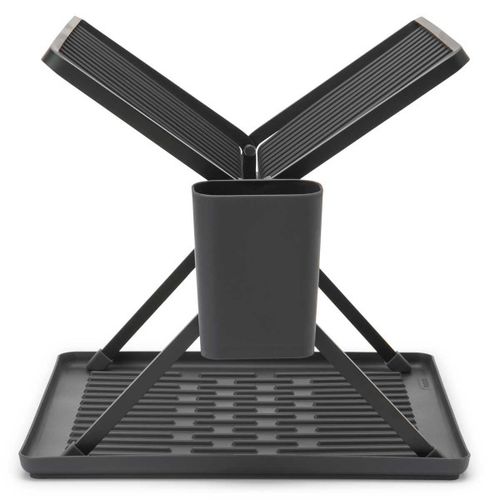 מתקן ייבוש כלים מתקפל קטן - שחור Brabantia