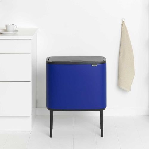 פח טאץ 36 ליטר BO - כחול מינרלי Brabantia