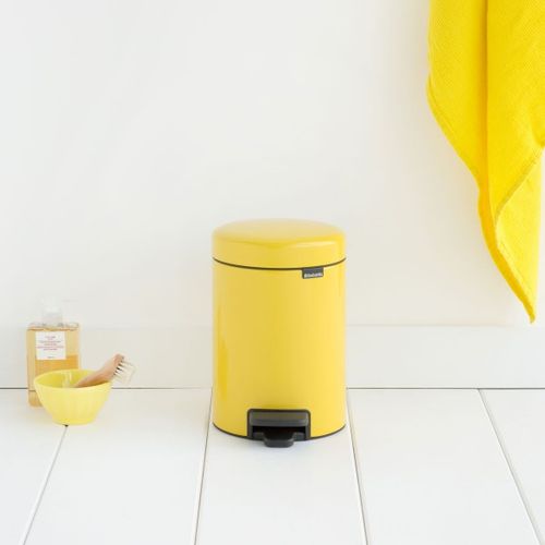 פח פדל 3 ליטר NewIcon - צהוב Brabantia