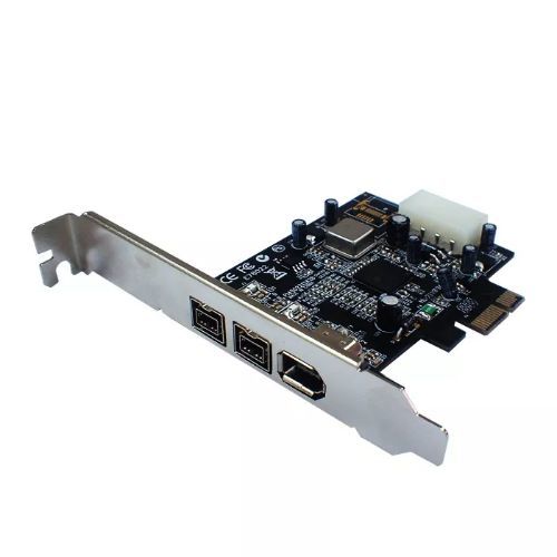 כרטיס F-301 PCIe IEEE 1394b Adaptor 1a+2b Ports, w/ Ulead VS 10.0 CD