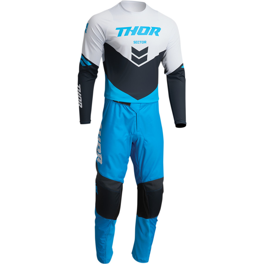 חליפת רכיבה לאופנוע שטח לילדים Thor sector