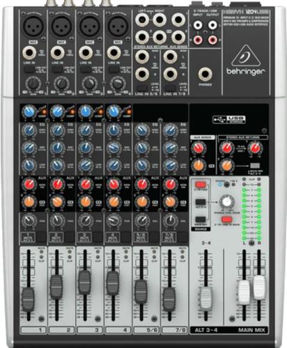מיקסר ברינגר BEHRINGER 1204USB