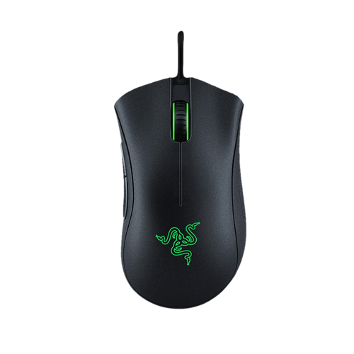 עכבר גיימינג חוטי Razer DeathAdder Essential עם תאורה ירוקה