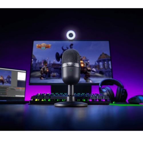 מיקרופון בצבע שחור RAZER דגם SEIREN MINI 