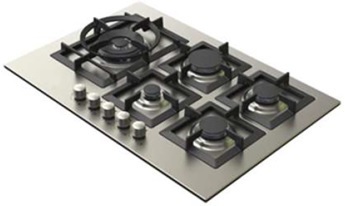 כיריים גז 5 להבות LyVent דגם  HO-Z-55 