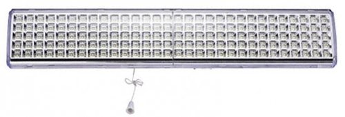תאורת חירום נטענת 150 נוריות לד דגם הוריקן Omega