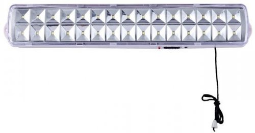 תאורת חירום נטענת 30 נוריות לד Omega Cyclon PRO
