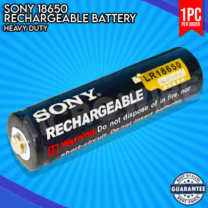 סוללה ליתיום נטענת  18650 SONY